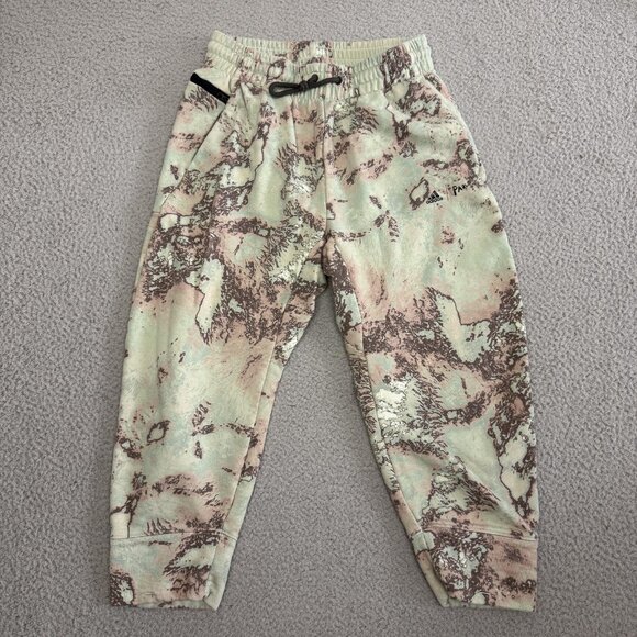 Adidas Parley Pants Green Camo Joggers Crop Sweatpants Gender Neutral - Picture 1 of 11